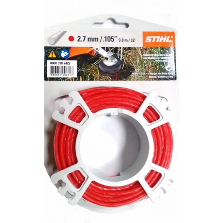 Fio redondo Nylon 2,4mm 14 metros