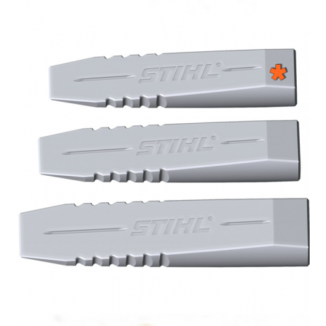 Cunhas para abate alumínio 220x50x33 mm 600g