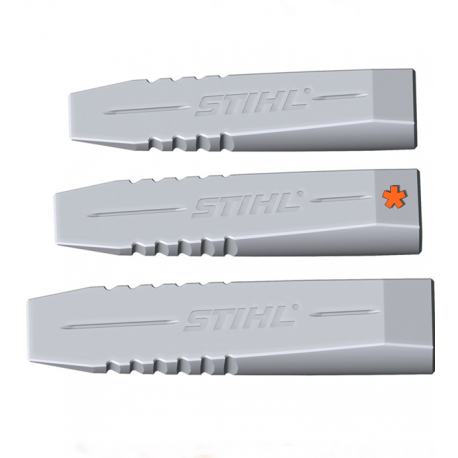 Cunhas para abate alumínio 240x55x36 mm 800g