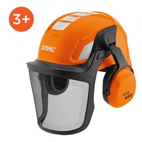 Réplica de casco para niños.
