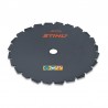 Disco circular com dentes