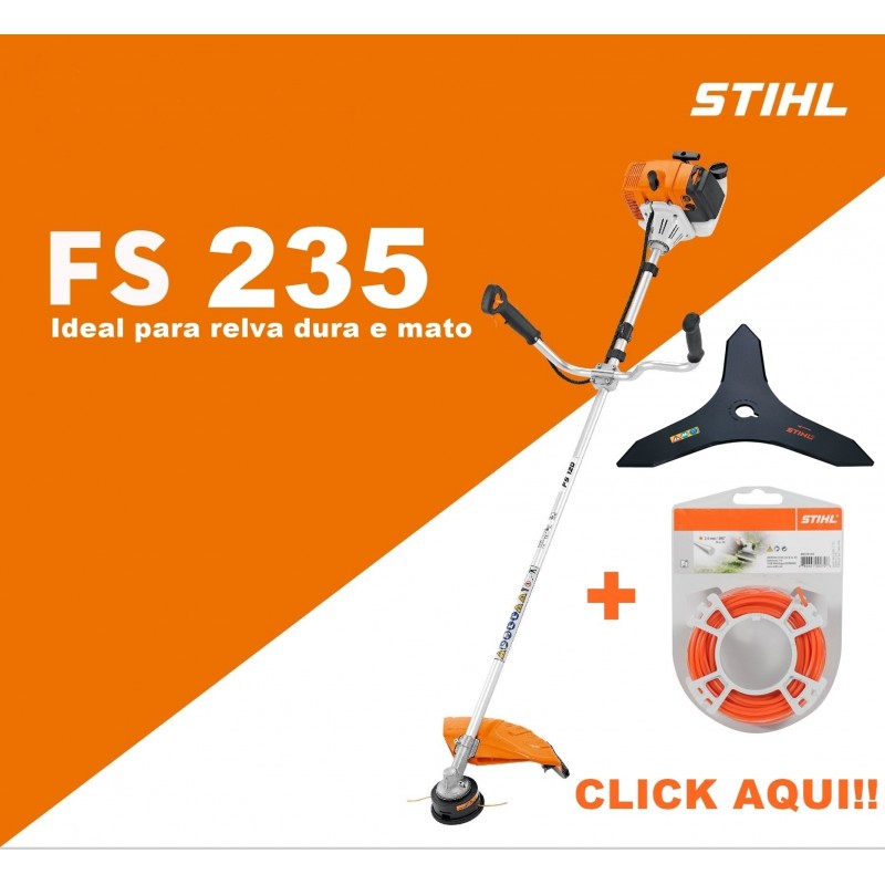 STIHL FS 235 desbrozadora Kartódromo Serra da Estrela KSE Loja Online